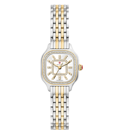 Michele Meggie Mini Diamond Two-Tone Gold-Plated Watch - Michele product