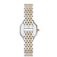 Michele Meggie Mini Diamond Two-Tone Gold-Plated Watch