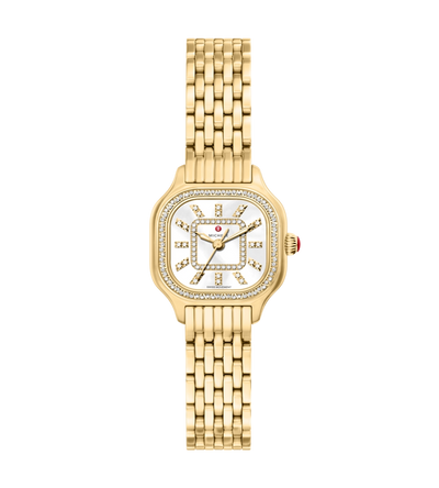Michele Meggie Mini Diamond 18K Gold-Plated Watch - Michele product