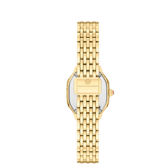 Michele Meggie Mini Diamond Gold Zebra Watch