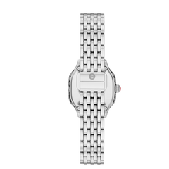 Michele Meggie Mini Diamond Leopard Print Watch
