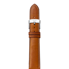 Michele 12mm Saddle Calfskin Watch Strap