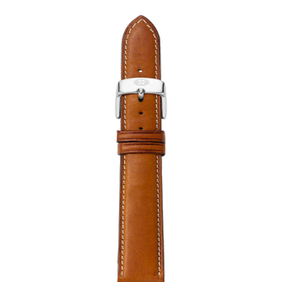 Michele 12mm Saddle Calfskin Watch Strap - Michele product