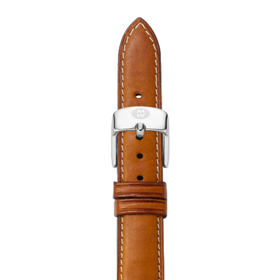 Michele 14mm Saddle Calfskin Watch Strap - Michele product