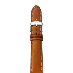 Michele 16mm Saddle Calfskin Watch Strap