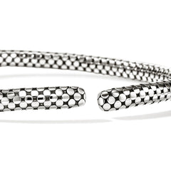 John Hardy Dot Silver Collar Necklace