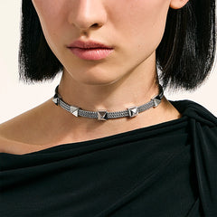 John Hardy Icon Stud Choker Necklace
