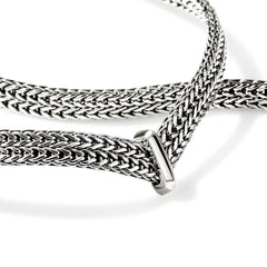 John Hardy Icon Link Silver Flat Necklace