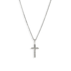 John Hardy Essential Silver Cross Necklace