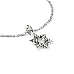 John Hardy Essential Silver Star of David Necklace
