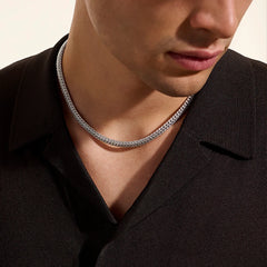 John Hardy Icon 6.5mm Silver Necklace with Chain Clasp