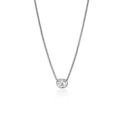 John Hardy Silver Lovestruck 1.25ctw Lab Grown Diamond Necklace - J.R.DUNN product