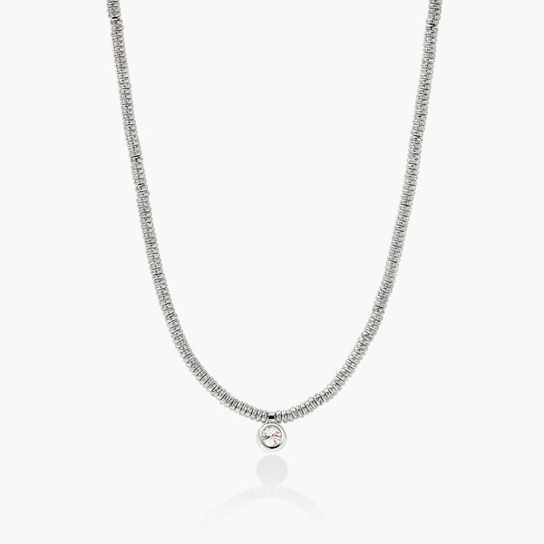 John Hardy Lovestruck Heishi Diamond Necklace