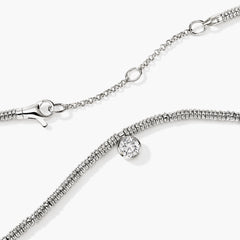 John Hardy Lovestruck Heishi Diamond Necklace