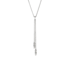 John Hardy Naga Diamond Pavé Lariat Necklace
