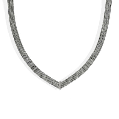 John Hardy Icon Link Silver Diamond Pavé Necklace - 12mm - John Hardy product