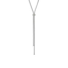 John Hardy Icon Stud Diamond Pavé Lariat Necklace