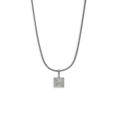 John Hardy Icon Stud Diamond Pavé Pendant Necklace