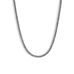 John Hardy Icon Silver Diamond Pavé 5mm Chain Necklace