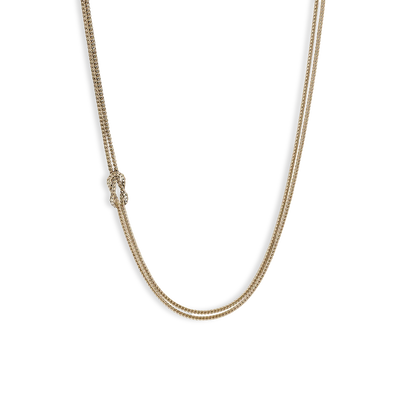 John Hardy Loveknot Gold 3.6mm Chain Necklace - John Hardy product