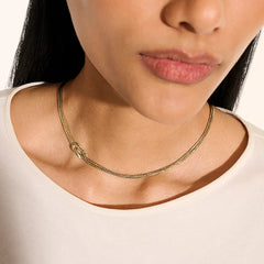 John Hardy Loveknot Gold 3.6mm Chain Necklace