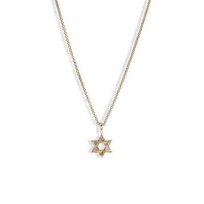 John Hardy Essentials Gold Star Of David Necklace - John Hardy product