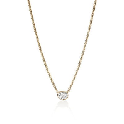 John Hardy Gold Lovestruck .75ctw Solitare Pendant - John Hardy product