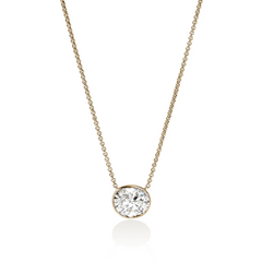 John Hardy Gold Lovestruck 4 Carat Lab Grown Diamond Necklace