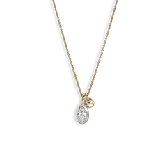 John Hardy Silver Lovestruck 3.25ctw Lab Diamond Pendant Necklace