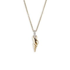 John Hardy Modern Talisman Shell Pendant Necklace