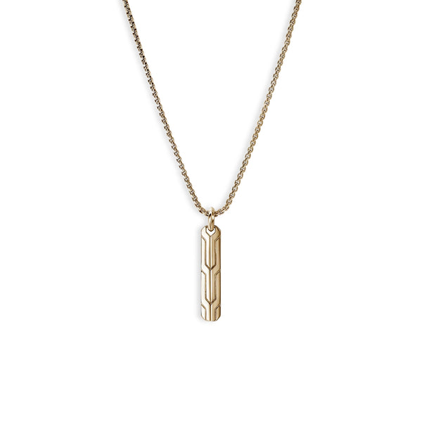 John Hardy Icon 50 Tag Necklace