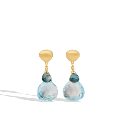 Marco Bicego Paradise Blue Topaz Drop Earrings - Marco Bicego  product