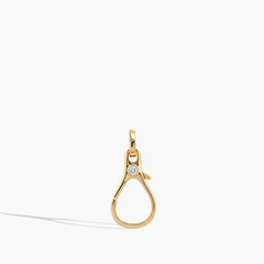 Helena Rose Grandsize Diamond Lobster Clasp Pendant