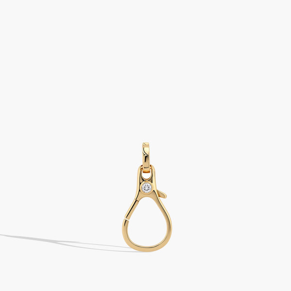 Helena Rose Grandsize Diamond Lobster Clasp Pendant