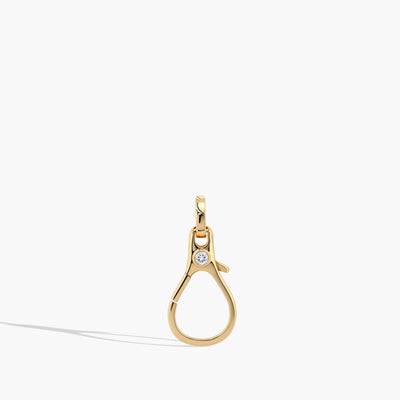 Helena Rose Grandsize Diamond Lobster Clasp Pendant - Helena Rose product