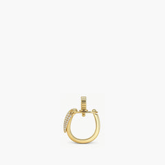 Helena Rose Hardware Diamond Pavé Keychain