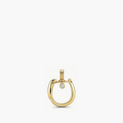 Helena Rose Hardware Diamond Solitaire Keychain