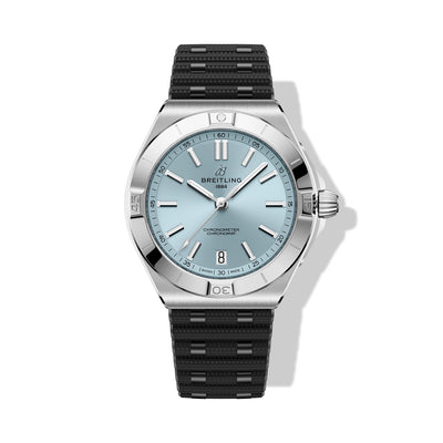 Breitling Chronomat B31 40 Platinum on Rubber Strap - Ice Dial - Breitling product