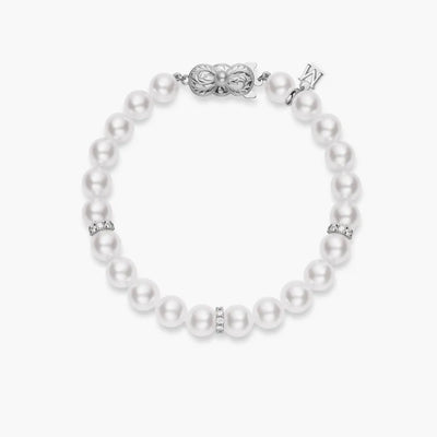 Mikimoto Pearl and Diamond Bracelet - Mikimoto product