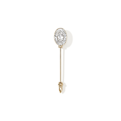 John Hardy Gold  Lovestruck Pin with 5 Carat Lab Grown Diamond - J.R.DUNN product