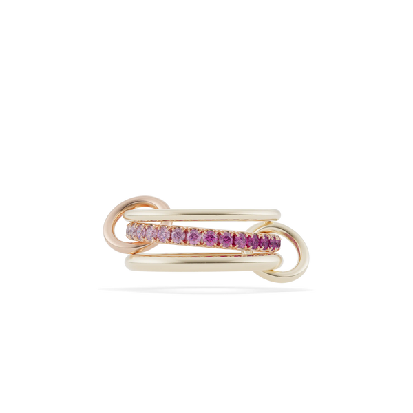 Spinelli Kilcollin Petunia Pink Ombré Ring in Yellow Gold – J.R.DUNN