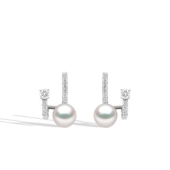 Yoko London Baby Glitz Akoya Pearl Ear Cuff