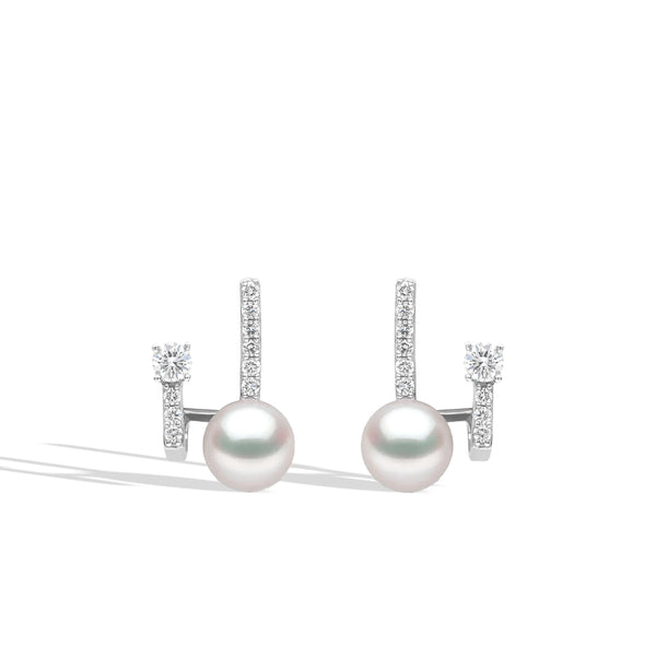 Yoko London Baby Glitz Akoya Pearl Ear Cuff