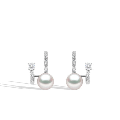 Yoko London Baby Glitz Akoya Pearl Ear Cuff - J.R.DUNN product