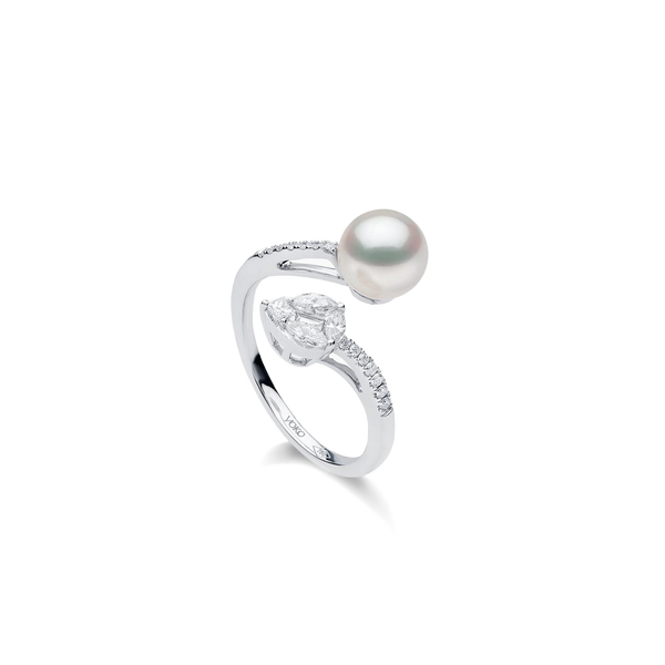 Yoko London Starlight Pearl and Diamond Lumina Ring