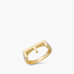 Helena Rose Classic Initial Ring