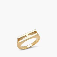 Helena Rose Classic Initial Ring