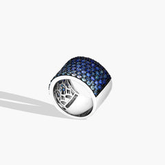 Blue Sapphire Ombre Cigar Band