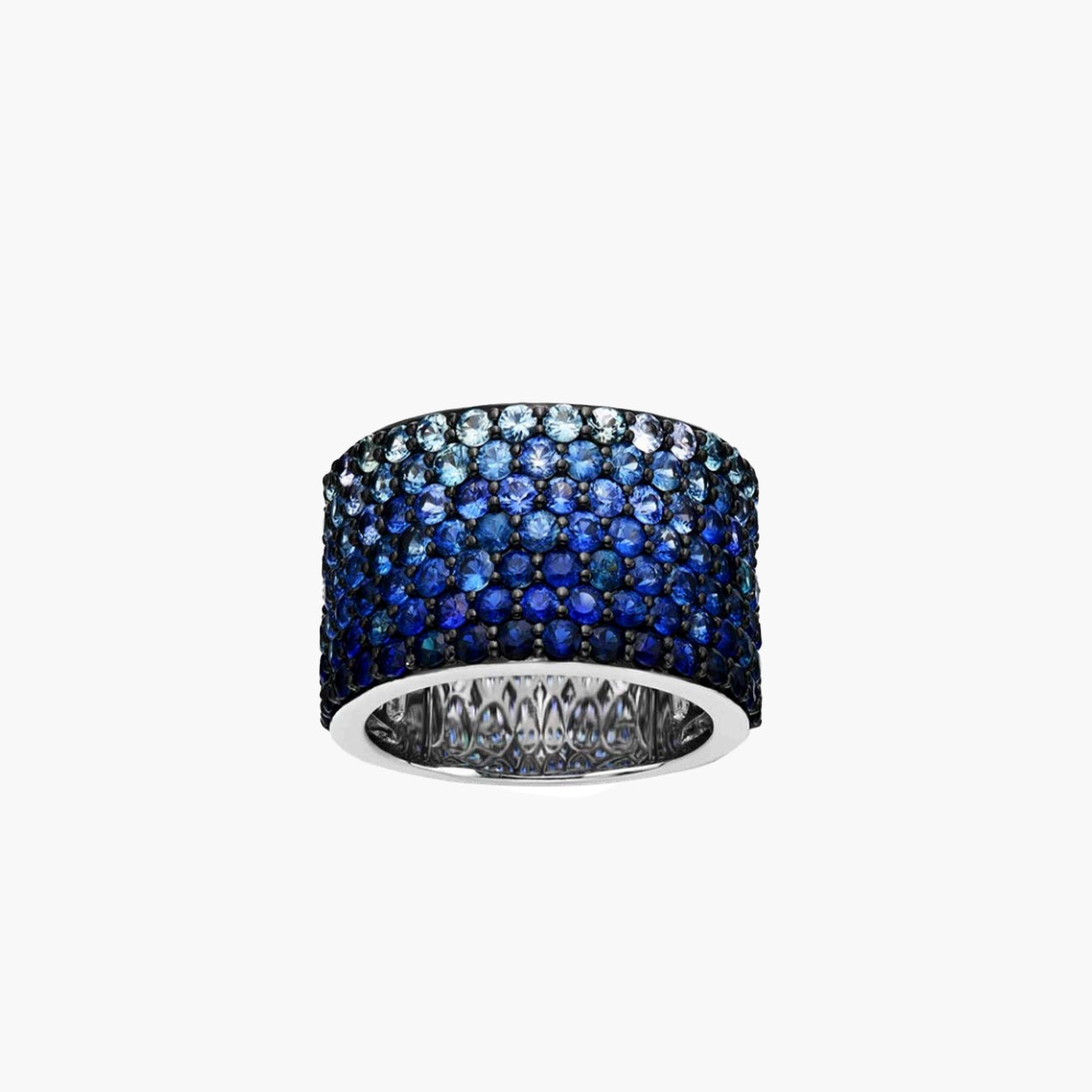 Blue Sapphire Ombre Cigar Band