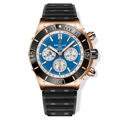 Breitling Super Chronomat B01 44 Detroit Lions Red Gold Watch